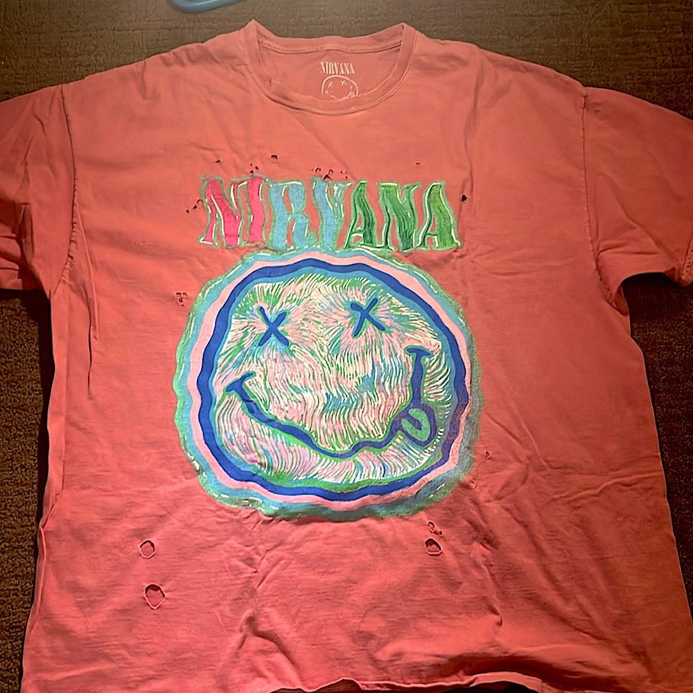 Nirvana Oversized Tee - image 1
